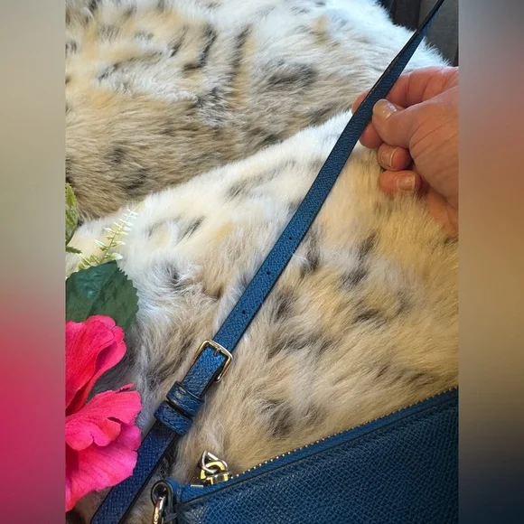 Coach Blue Crossbody Bag - Picture 5 of 11